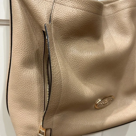 Coach Taupe  Leather Scout Shoulder  Bag - Picture 4 of 7